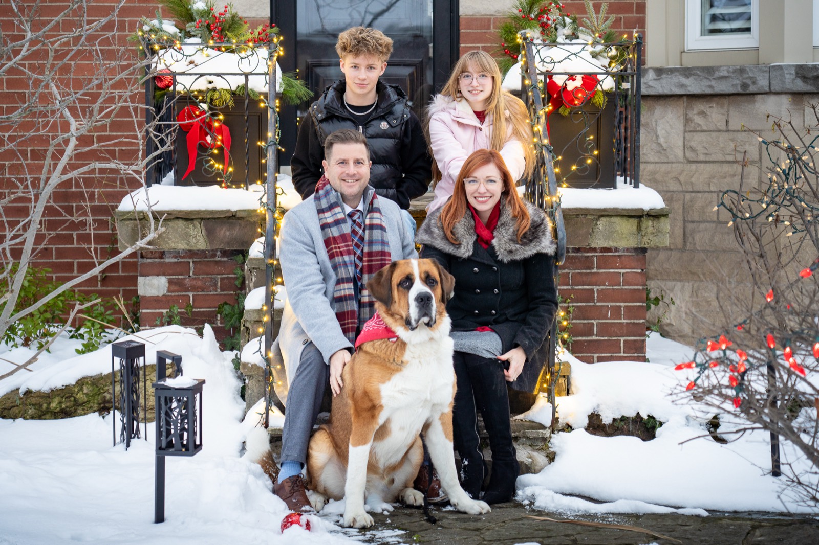 Dawn Danko with her family